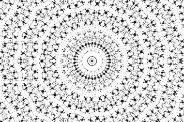 Kusursuz desen. soyut dekoratif öğeler.