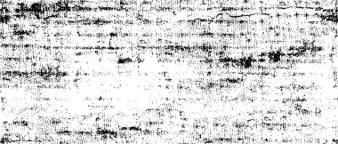 Grunge üst üste biniyor. Soyut siyah-beyaz vektör arkaplanı. Çatlak, leke ve noktalarda kirli desenli tek renkli klasik yüzey. Karanlık korku tarzında eski bir duvar.