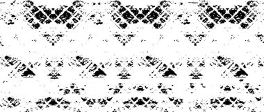 Grunge üst üste biniyor. Soyut siyah-beyaz vektör arkaplanı. Çatlak, leke ve noktalarda kirli desenli tek renkli klasik yüzey. Karanlık korku tarzında eski bir duvar.