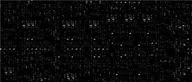 Grunge üst üste biniyor. Soyut siyah-beyaz vektör arkaplanı. Çatlak, leke ve noktalarda kirli desenli tek renkli klasik yüzey. Karanlık korku tarzında eski bir duvar.