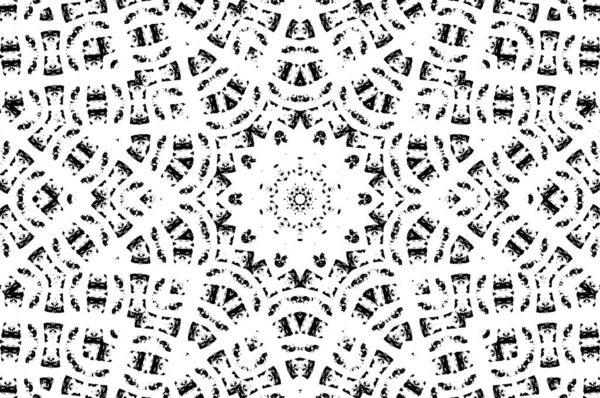 siyah ve beyaz soyut doku vektör çizimi   