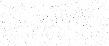 Grunge üst üste biniyor. Soyut siyah-beyaz vektör arkaplanı. Çatlak, leke ve noktalarda kirli desenli tek renkli klasik yüzey. Karanlık korku tarzında eski bir duvar.