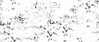 Grunge dokuyu örtüyor. Soyut siyah-beyaz vektör arkaplanı. Tek renkli vintage yüzey      
