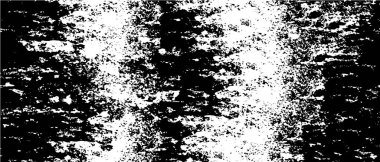 Grunge dokuyu örtüyor. Soyut siyah-beyaz vektör arkaplanı. Tek renkli vintage yüzey      