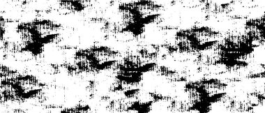 Grunge dokuyu örtüyor. Soyut siyah-beyaz vektör arkaplanı. Tek renkli vintage yüzey      