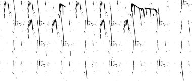 Grunge dokuyu örtüyor. Soyut siyah-beyaz vektör arkaplanı. Tek renkli vintage yüzey      