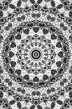 siyah ve beyaz soyut doku vektör çizimi   