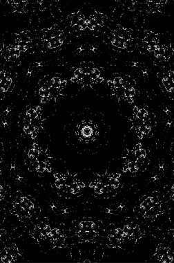 siyah ve beyaz soyut doku vektör çizimi   