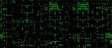 Grunge üst üste biniyor. Soyut siyah-beyaz vektör arkaplanı. Çatlak, leke ve noktalarda kirli desenli tek renkli klasik yüzey. Karanlık korku tarzında eski bir duvar.