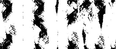 Grunge üst üste biniyor. Soyut siyah ve beyaz vektör arkaplanı. 