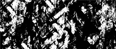Grunge üst üste biniyor. Soyut siyah ve beyaz vektör arkaplanı. 