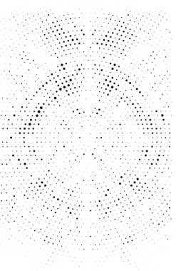 Noktalı desenli soyut bir arkaplan. Grunge dokusu. vektör illüstrasyonu