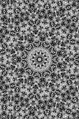 siyah ve beyaz soyut doku vektör çizimi   