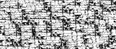 soyut grunge doku arka planı siyah ve beyaz renklerde. tasarım kapağı, iç dekorasyon, vektör illüstrasyonu için yaratıcı arkaplan