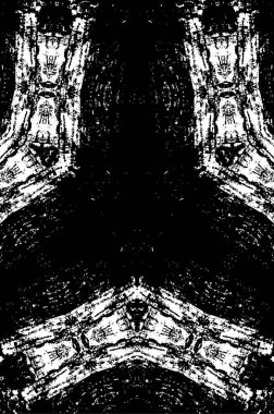 Grunge dokuyu örtüyor. Soyut siyah-beyaz vektör arkaplanı. Tek renkli vintage yüzey      