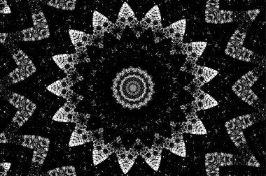 Grunge dokuyu örtüyor. Soyut siyah-beyaz vektör arkaplanı. Tek renkli vintage yüzey      