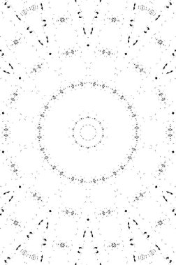 Fraktal desen. Soyut arkaplan. siyah ve beyaz resim.