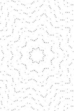 Çember geometrik şekilli soyut desen, vektör illüstrasyonu