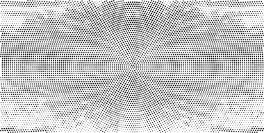 Noktalı yarı ton siyah beyaz arkaplan