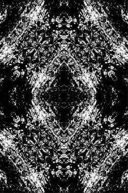 siyah ve beyaz soyut doku vektör çizimi   