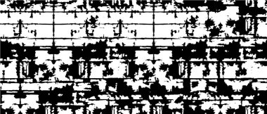 Tek renkli Grunge Deseni. Çizgili Siyah ve Beyaz Çizgileri Özelleştir