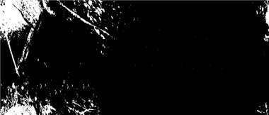 Vektör grunge dokusu. Siyah beyaz arkaplan