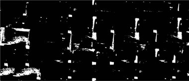 Vektör grunge dokusu. Siyah beyaz arkaplan