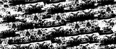 Vektör grunge dokusu. Siyah beyaz arkaplan