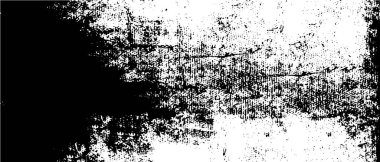 Vektör grunge dokusu. Siyah beyaz arkaplan