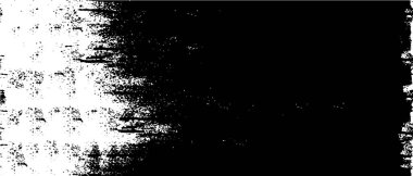 Vektör grunge dokusu. Siyah beyaz arkaplan