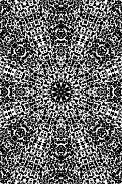 siyah ve beyaz soyut grunge dokuma vektörü çizimi   