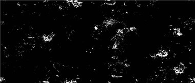 Tek renkli Grunge Deseni. Çizilmiş Çizgiler, Benekler ve Damlalar Banner, Kart, Duvar Kağıdı İçin Soyut Siyah ve Beyaz Dokusu. Farklı Elementlerle Retro Rough Yarım Tonlama Arkaplanı