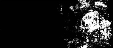 Grunge siyah beyaz şehir tarzı vektör. Soyut doku çatlağı. Koyu arkaplan tek renk