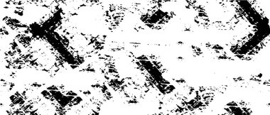 Grunge siyah beyaz şehir tarzı vektör. Soyut doku çatlağı. Koyu arkaplan tek renk
