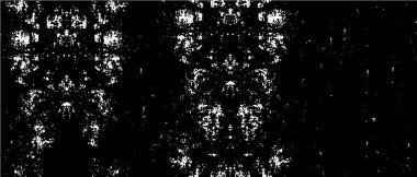 Monokrom elementlerle soyut desen. vektör illüstrasyonu