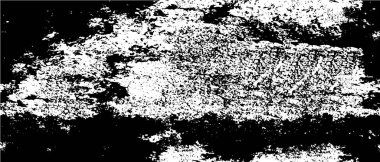 Monokrom elementlerle soyut desen. vektör illüstrasyonu