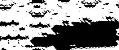 Monokrom elementlerle soyut desen. vektör illüstrasyonu