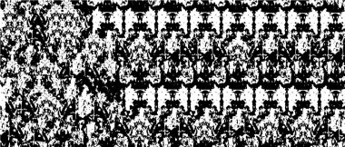 Soyut siyah beyaz grunge desenli arkaplan. 