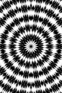 Vektör Dikişsiz siyah beyaz etnik desen 