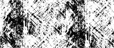 Siyah ve beyaz soyut arka plan. Çatlakların, tozun, lekelerin tek renkli dokusu. Yazdırma ve tasarım için desen