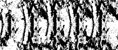 Siyah ve beyaz soyut arka plan. Çatlakların, tozun, lekelerin tek renkli dokusu. Yazdırma ve tasarım için desen