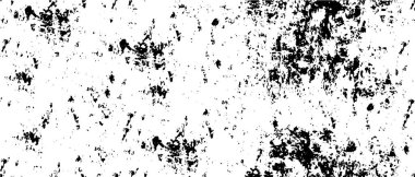 Siyah ve beyaz soyut arka plan. Çatlakların, tozun, lekelerin tek renkli dokusu. Yazdırma ve tasarım için desen