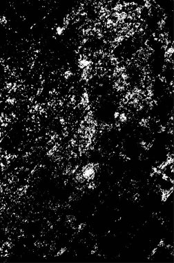 soyut grunge doku arka planı siyah ve beyaz renklerde. vektör illüstrasyonu