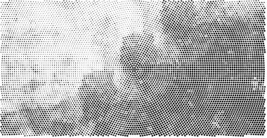 Soyut siyah beyaz noktalı arkaplan. vektör çizimi tasarımı