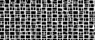 Grunge tarzında soyut siyah beyaz doku. vektör illüstrasyonu