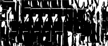 Soyut siyah-beyaz grunge arka planı. Vektör illüstrasyonu 