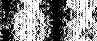 Soyut siyah-beyaz grunge arka planı. Vektör illüstrasyonu 