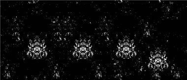 Soyut siyah-beyaz grunge arka planı. Vektör illüstrasyonu 