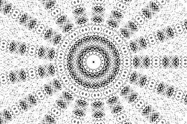 siyah ve beyaz soyut grunge dokuma vektörü çizimi   