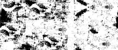 Grunge tarzında soyut siyah beyaz doku. vektör illüstrasyonu